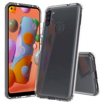 Cover per cellulare smartphone Samsung Galaxy A11 (SM-A115) / Galaxy M11 (SM-M115), TPU, Trasparente Guscio posteriore backcover protezione per telefono - Previeni costose riparazioni evita danni!