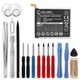 1x 3650mAh 3.85V + kit d'outils
