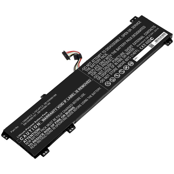 Batteria per portatile Lenovo Legion 5 17ARH05H, Legion 7 15IMH05, Legion 7 15IMHg05 ricambio per laptop 5180mAh 15.4V 