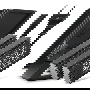 2x Ersatz Akku IA-BP105R IA-BP210E IA-BP420E + Ladegerät für Samsung HMX-F90 -F80 -F900 -F800 HMX-H200 -H400 -H300 SMX-F40, SMX-F700 Kamera - 1800mAh Ersatzakku Batterie, Ladekabel, Akkuladegerät