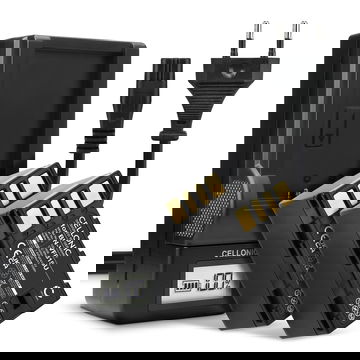 2x Ersatz Akku BN-VF808 BN-VF815 BN-VF823 BN-VF915 + Ladegerät für JVC GY-HM100 GS-TD1 GZ-MG120 GZ-MG130 GZ-MG175 GZ-MG330 GC-PX100 Kamera - 1500mAh Ersatzakku Batterie, Ladekabel, Akkuladegerät