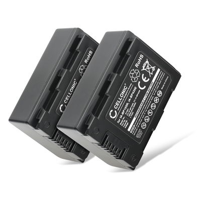 2x Battery for Samsung HMX-F90 -F80 -F900 -F800 HMX-H200 -H400 -H300 SMX-F40 -F44 -F70 -F50 CELLONIC