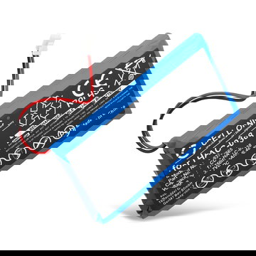 Batterie de remplacement HAC-038 1750mAh pour Nintendo Mario Kart Live: Home Circuit