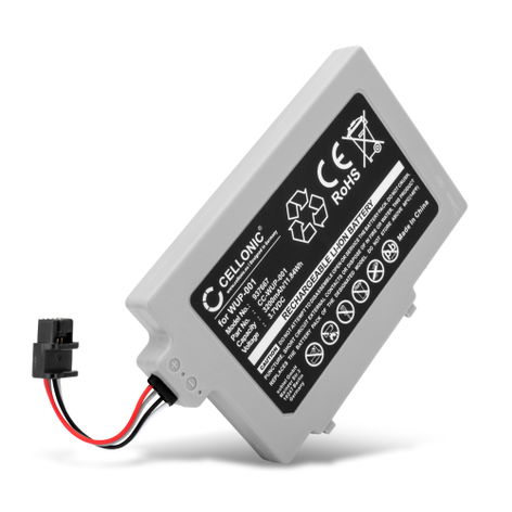 Batterie pour Manettes et Consoles Nintendo Wii U GamePad WUP-001 (3200mAh, 3.7V) de CELLONIC