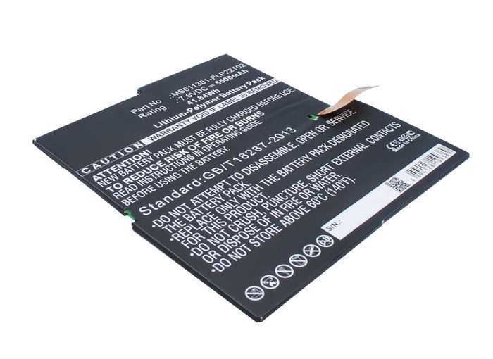 Akku für Microsoft Surface 3 1657 Laptop, 7.6V Ersatzakku 5500mAh Batterie
