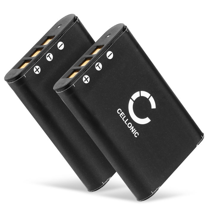 2x Batterie pour Pentax D-LI78 Accu 600mAh - Batterie de rechange appareil photo et caméra