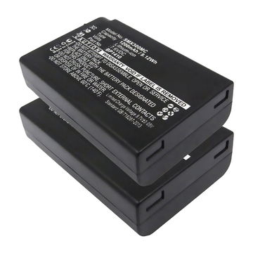 2x Batteria BP1410 per fotocamera Samsung WB2200F NX30 Affidabile ricambio da 1200mAh, marca subtel