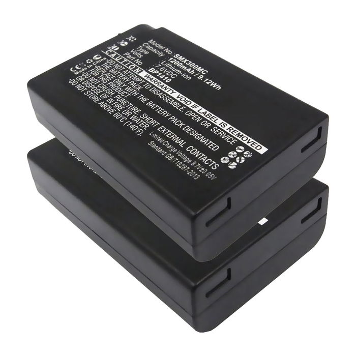 2x Akku für Samsung NX30 Ersatzakku 1200mAh Batterie