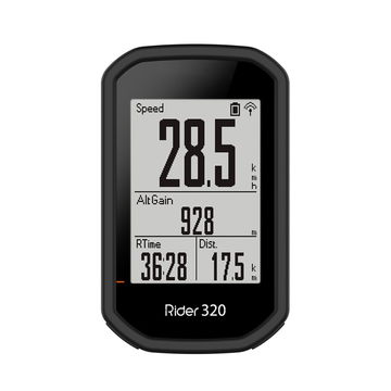 Coque Silicone noir pour GPS de vélo Bryton Rider 420, Rider 320, Rider 430 - Cover Bumper de protection système de navigation vélo moto et autres sports