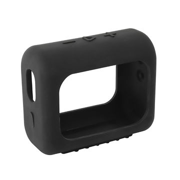 subtel Étui en Silicone pour enceinte portable JBL GO 3 - Protection contre les chutes et les chocs de couleur noir