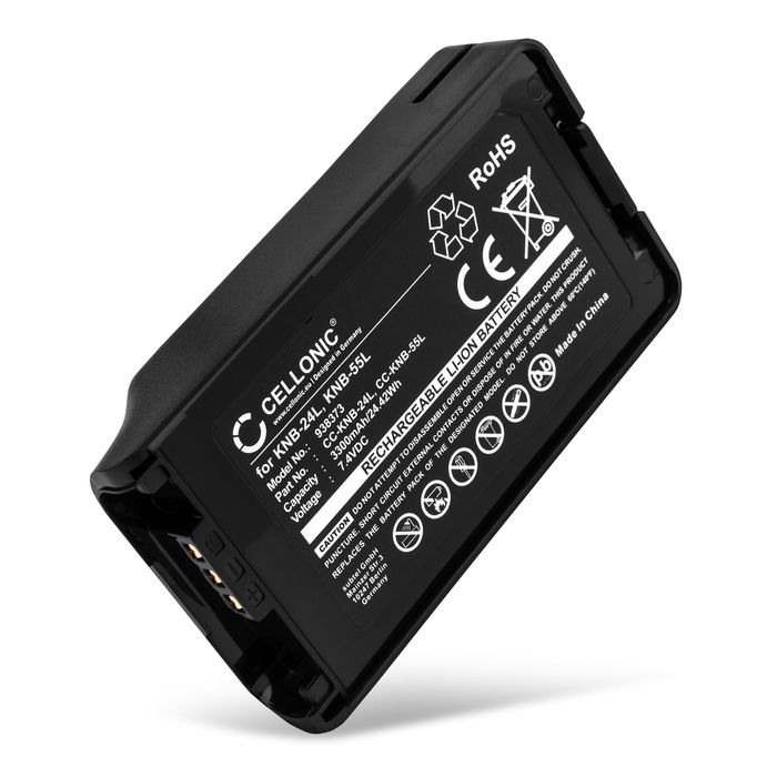 Kenwood KNB-78L Akku 3300mAh Ersatzakku Batterie von CELLONIC