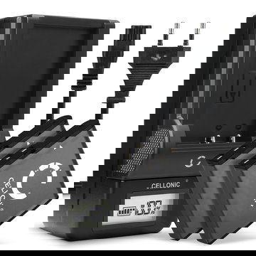 2x Batterie NP-40 + Chargeur Casio Exilim EX-FC100 EX-Z1000 Z1050 EX-Z40 EX-Z50 Z55 Z57 CELLONIC