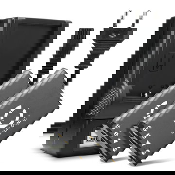 2x Batterie 700mAh pour appareil photo Praktica Luxmedia 12-Z4, Luxmedia 16-Z51 - Remplacement modèle NP-45 / PR-45 + Chargeur