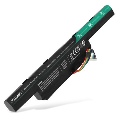 Batteria per portatile Acer Aspire E5-575, E5-573G, E5-575G, E5-573, E5-573G, E5-575TG, E5-573T, E5-774, Travelmate P259-G2-M, P259-G2-MG, AS16B5J, AS16B8J ricambio per laptop 4400mAh 10.8V 
