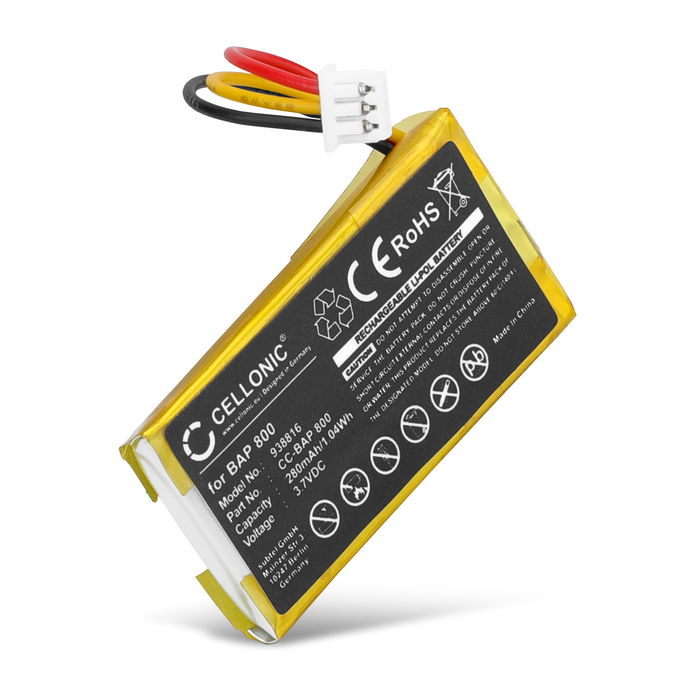 Sennheiser BAP 800 Akku 280mAh Ersatzakku Batterie von CELLONIC