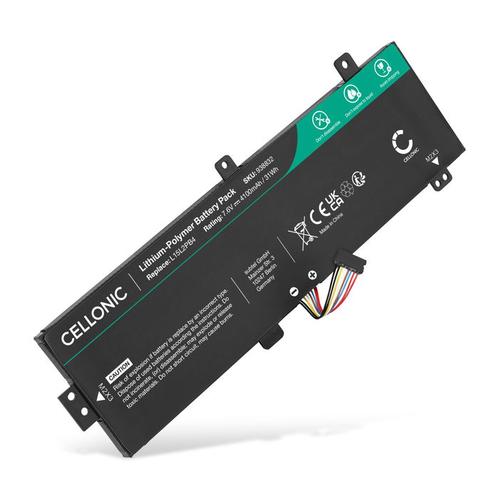 Lenovo IdeaPad 510-15IKB Batteria 4100mAh marcata Cellonic