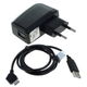 Ladegerät + USB Kabel