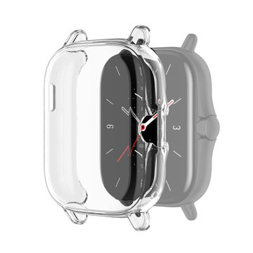 subtel Protection pour Amazfit GTS 2 - coque couleur Transparent anti rayure pour la monture de votre montre connectée.