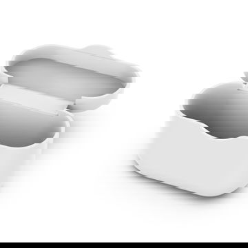 Étui coque en silicone blanc pour écouteurs sans fil Sony WF-1000XM3 - protection contre chute et rayure