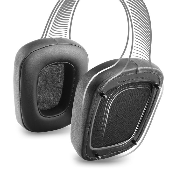 Razer Tiamat 7.1 V1 Kopfhörer Ersatz Ohrpolster - Soft-Feel "Comfy Foam" Schaumstoff - originalgetreue Abdichtung, bester Klang, Headset Earpad