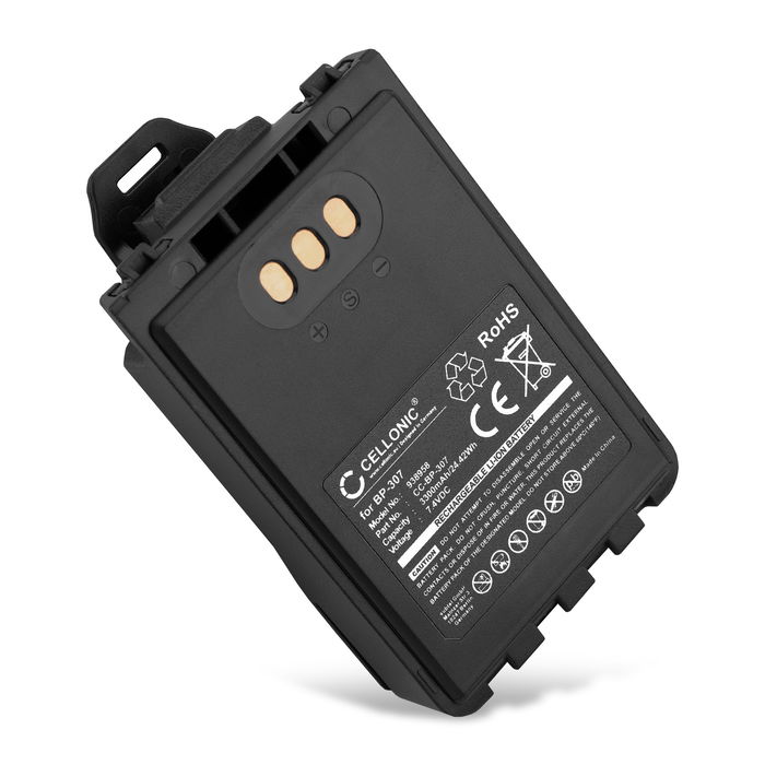Batterie pour Icom IC-705, ID-31E, ID-51E, ID-52E, IP-100H, IP-501H, IP-503H 7.4V 3300mAh Lithium Ion de CELLONIC