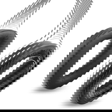 Coussinets de remplacement pour casque audio Sennheiser GSP 300, GSP 301, GSP 302, GSP 303, GSP 350, GSP 370, mousse haut de gamme de rechange pour headset, pour réparer facilement un casque filaire et sans fil