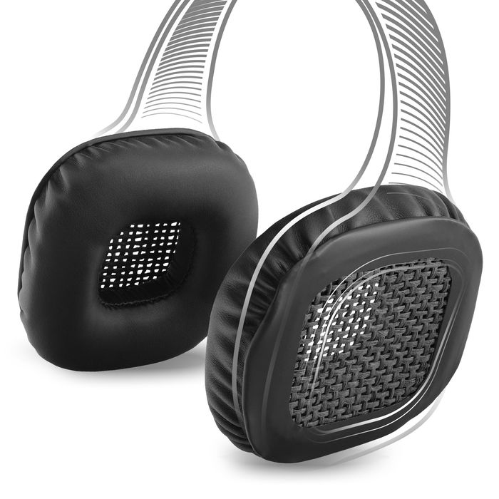 Kit di 2 cuscinetti di ricambio per apparecchi auricolari, cuffie headset Marshall Major 1, Major 2 paraorecchie, earpads, sostituzione spugnette con comoda imbottitura