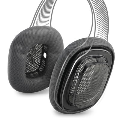 Kit di 2 cuscinetti di ricambio per apparecchi auricolari, cuffie headset Apple Airpods Max paraorecchie, earpads, sostituzione spugnette con comoda imbottitura