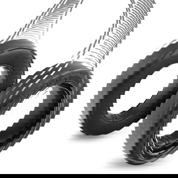 Kit di 2 cuscinetti di ricambio per apparecchi auricolari, cuffie headset Corsair HS50, HS50 Pro, HS60, HS60 Pro, HS70, HS70 Pro, HS75 XB paraorecchie, earpads, sostituzione spugnette con comoda imbottitura