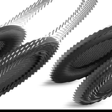 Headset Ersatz Ohrpolster aus Schaumstoff für Corsair Virtuoso RGB Wireless / Virtuoso RGB Wireless SE / Virtuoso RGB Wireless XT Kopfhörer, Headphone Pads, Ohrhörer Polster, Ersatzpolster Kopfhörerpolster Kissen, Earpads