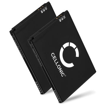 2x Batteria CELLONIC per telefono Samsung Galaxy Core / Core Plus / Core Duos (GT-I8260 / GT-I8262 / SM-G350) Ricambio affidabile da 1800mAh per il tuo cellulare smartphone