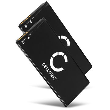 2x Batteria CELLONIC TLi015M1, TLi015M7 per telefono Alcatel One Touch Pixi 4 (4) / Pixi 4-4 (4034 / 4034D) Ricambio affidabile da 1200mAh per il tuo cellulare smartphone
