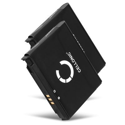 2x Ersatz Akku für Samsung GT-S5230 / SGH-U700 / SGH-U700V / SGH-G800 / SGH-I870 Handy / Smartphone - Ersatzakku AB603443 800mAh , Handyakku