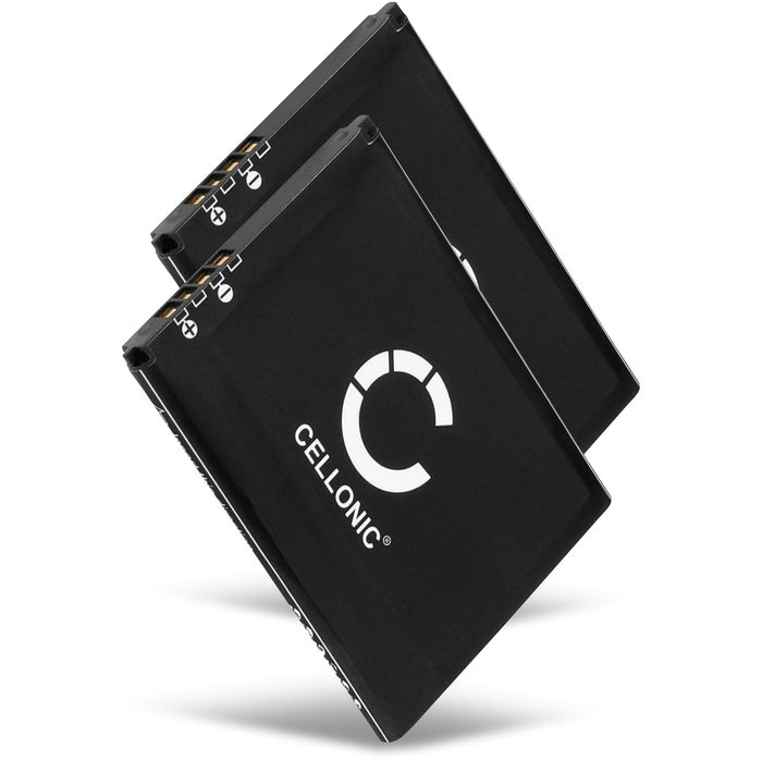 2x Ersatz Akku für Alcatel One Touch 891 / One Touch 979 Handy / Smartphone - Ersatzakku CAB31L0004C1,CAB31L0000C1 900mAh , Handyakku