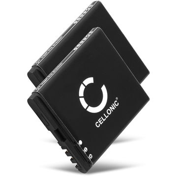 2x Batteria CELLONIC BL-6F per telefono Nokia N95 8GB / N78 / N79 Ricambio affidabile da 1200mAh per il tuo cellulare smartphone