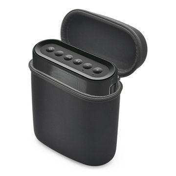 Custodia bucherellata subtel per cassa Bose SoundLink Color borsa protettiva, guscio per music box, nero, etui x altoparlante, per un suono ottimale dalla tua cassa bluetooth