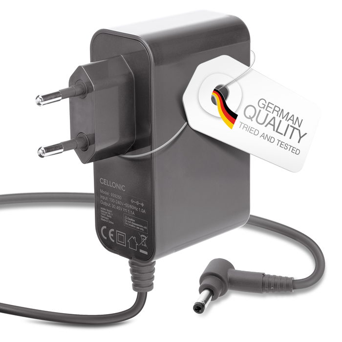 Charger for Dyson V10 & V11 Series 1100mA - Cordless Vac Charging Cable with Plug Adapter from CELLONIC