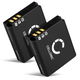 2x Akku 1100mAh