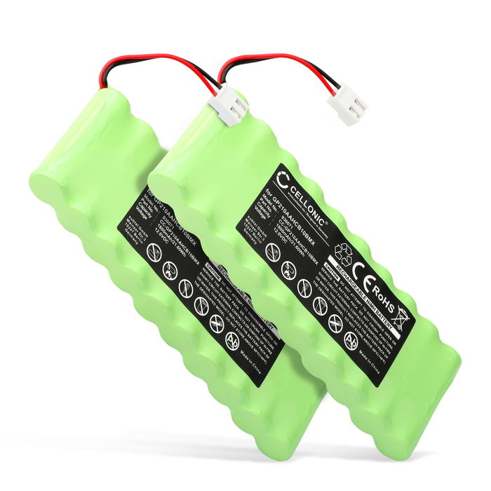 2x Roto RT2-SF G2 Akku 1800mAh Ersatzakku Batterie von CELLONIC