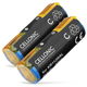 2x Batteria 650mAh