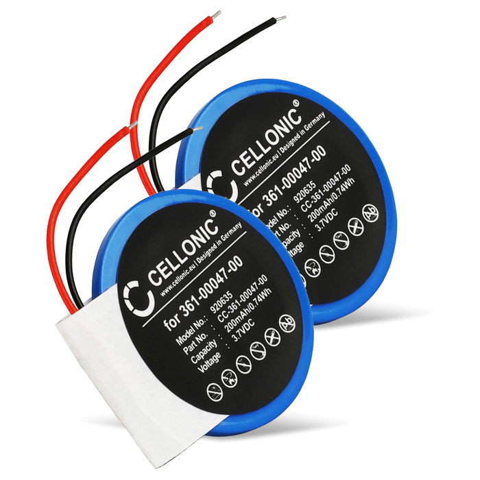 2x Garmin Approach S2 Batterie 200mAh de CELLONIC