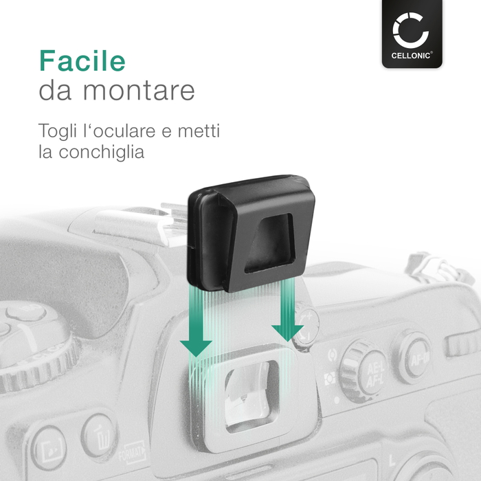DK-24 MIRINO OCULARE coppetta oculare in gomma per D3000 D3100 D5000