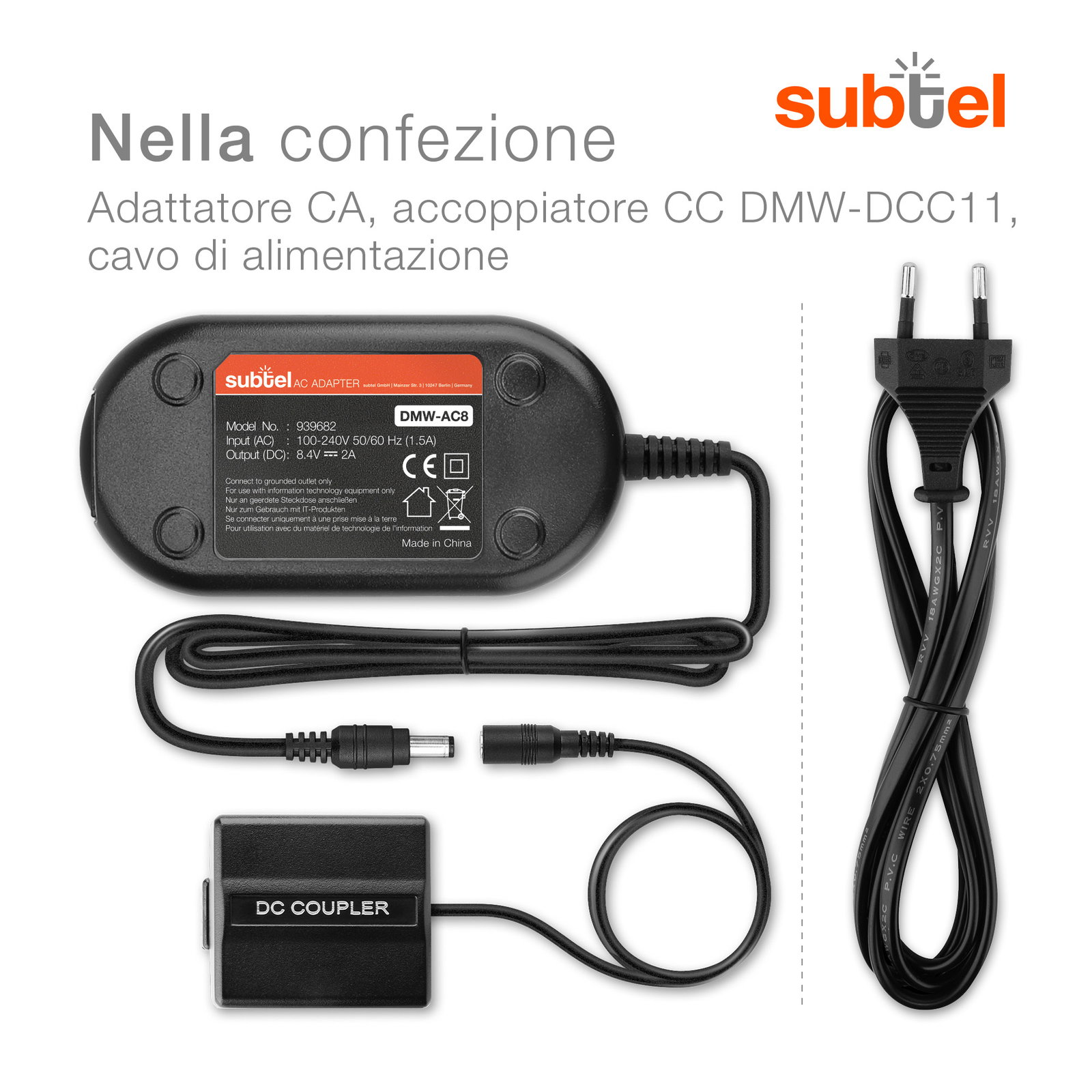 Batteria Li-Pol 1000mAh, 7,4V, 456080, HP2.0 - 3pin