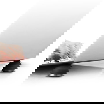 Laptopunterlage / Lüfter für Laptop u. Notebook - Laptopständer / Laptophalter: ergonomisch zur Laptoperhöhung - 3in1 Lapstand: Erhöhung, Kühler, Bettauflage