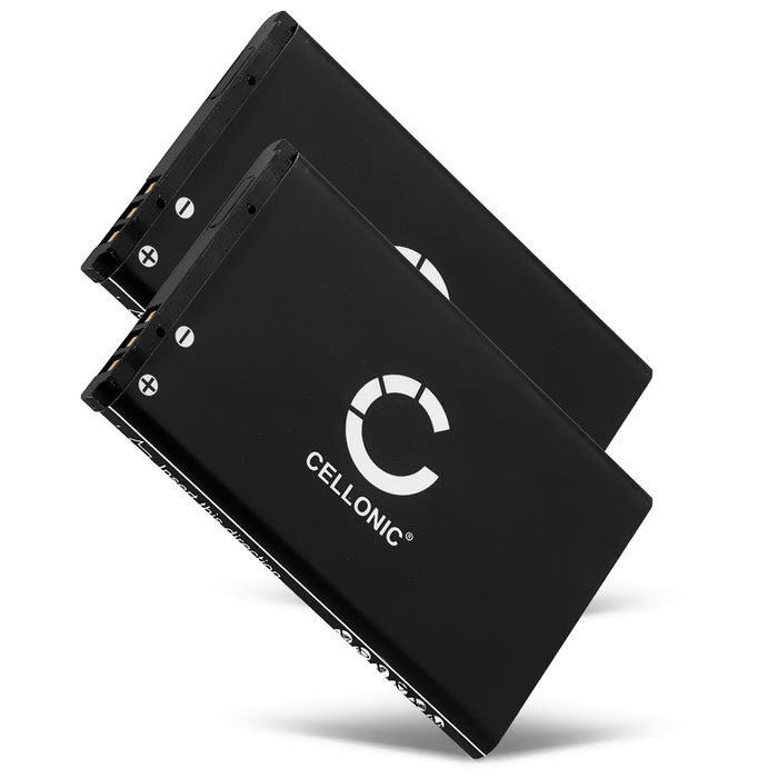 2x Batterie AK-C140 900mAh pour téléphone portable Texet TD-D109 / TM-B111 / TM-B210 / TM-B310 / TM-B312 / TM-B415 / TM-D105 / TM-D107 / TM-D108 / TM-D205 / Bea-fon S33 Texet TD-D109 / TM-B111 / TM-B210 / TM-B310 / TM-B312 / TM-B415 / TM-D105 / TM-D107 / 