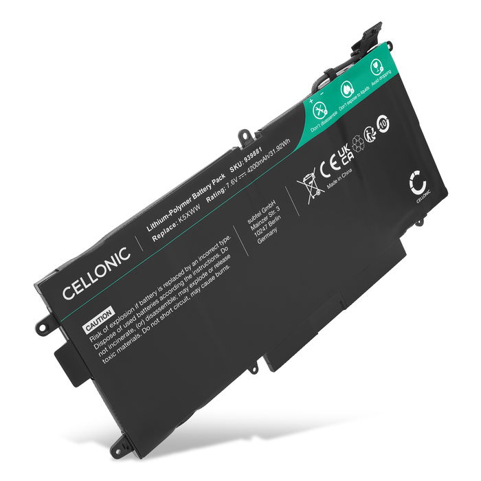 Dell Latitude 7390 2-in-1 Series Akku 4200mAh Ersatzakku Batterie von subtel