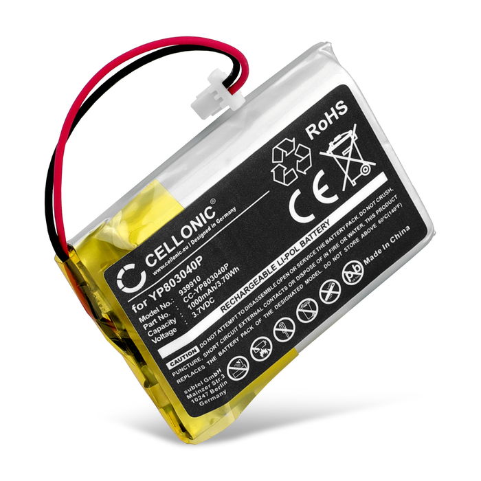 Sena 10C Batterie 1000mAh de CELLONIC