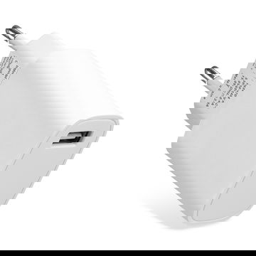 Caricatore USB rapido, adattatore di ricarica per Apple iPhone 14, 13, 12, 11, X, XS, XR, 8, 7, SE , colore bianco, 3A per presa EU