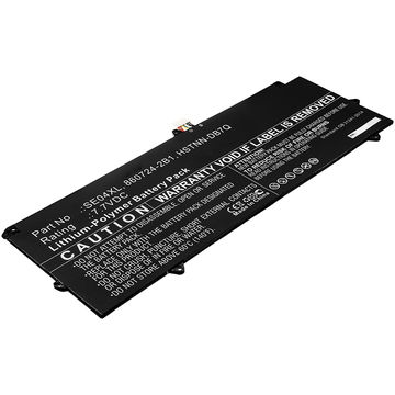 Batteria subtel 860708-855 per notebook HP Pro x2 612 G2 Affidabile ricambio da 5000mAh Sostituzione ottimale per computer portatile laptop HP