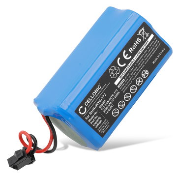Batteria per Lefant M210, M210P, Tesvor X500 Pro, X500, M1, iMartine C800, Airis A800, Tesvor S6 Turbo, V300, X580, Bagotte BG600 2600mAh di CELLONIC